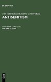 Antisemitism Volume 17 2001