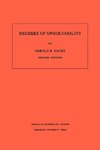 Degrees of Unsolvability. (AM-55), Volume 55