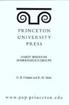 Hardy Spaces on Homogeneous Groups. (MN-28), Volume 28