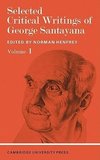 Selected Critical Writings of George Santayana