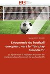 L''économie du football européen, vers le 