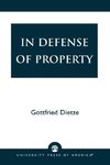 In Defense of Property