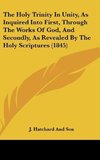 The Holy Trinity In Unity, As Inquired Into First, Through The Works Of God, And Secondly, As Revealed By The Holy Scriptures (1845)