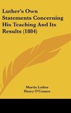 Luther's Own Statements Concerning His Teaching And Its Results (1884)