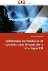 Substances particulaires et solubles dans le karst de la Noiraigue CH