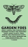 Garden Foes - Insect, Animal And Fungoid Pests Injurious To Fruit And Vegetable Crops, Hardy Plants, Trees, Shrubs And Greenhouse Plants With All The Latest Remedies For Their Eradication, Etc.