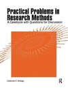 Verdugo, E: Practical Problems in Research Methods