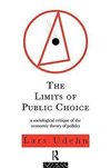 Udehn, L: Limits of Public Choice