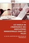 LES ENJEUX DE L'ÉMERGENCE DES INNOVATIONS MANAGERIALES DANS LES VILLES