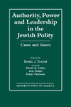 Authority, Power, and Leadership in the Jewish Community