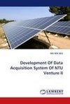 Development Of Data Acquisition System Of NTU Venture II