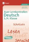 Auer Lernkontrollen Deutsch, Klasse 3/4