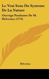 Le Vrai Sens Du Systeme De La Nature