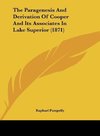 The Paragenesis And Derivation Of Cooper And Its Associates In Lake Superior (1871)