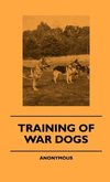 Training Of War Dogs