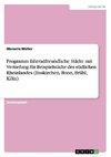 Programm fahrradfreundliche Städte mit Vertiefung für Beispielstädte des südlichen Rheinlandes (Euskirchen, Bonn, Brühl, Köln)