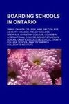 Boarding schools in Ontario