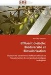 Effluent oléicole: Biodiversité et Biovalorisation