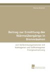 Beitrag zur Ermittlung der Wärmeübergänge in Brennräumen