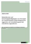 Risikofaktoren und Entstehungsbedingungen von Störungen des Sozialverhaltens durch fehlgeleiteter Aggression als Gewaltdelinquenz bei männlichen Jugendlichen