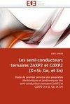 Les semi-conducteurs ternaires ZnXP2 et CdXP2 (X=Si, Ge, et Sn)