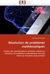 Résolution de problèmes mathématiques