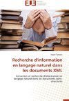 Recherche d'information en langage naturel dans les documents XML