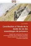 Contribution à l'étude de la durée de vie des assemblages de puissance