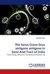 The Sarus Crane Grus antigone antigone in Semi-Arid Tract of India