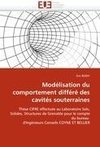 Modélisation du comportement différé des cavités souterraines