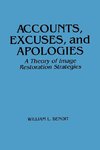 Accounts, Excuses, and Apologies