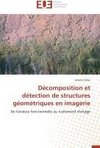 Décomposition et détection de structures géométriques en imagerie