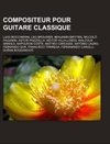 Compositeur pour guitare classique