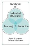 Jonassen, D: Handbook of Individual Differences, Learning, a