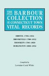 The Barbour Collection of Connecticut Town Vital Records. Volume 4