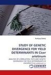 STUDY OF GENETIC DIVERGENCE FOR YIELD DETERMINANTS IN Cicer arietinum