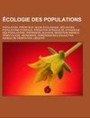 Écologie des populations