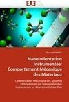 Nanoindentation Instrumentée: Comportement Mécanique des Materiaux