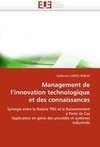 Management de l'innovation technologique et des connaissances