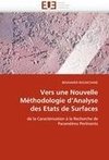 Vers une Nouvelle Méthodologie d'Analyse des Etats de Surfaces