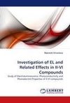 Investigation of EL and Related Effects in II-VI Compounds