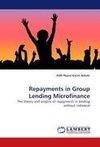 Repayments in Group Lending Microfinance