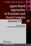 Agent-Based Approaches in Economic and Social Complex Systems VI