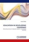 EDUCATION IN DEVELOPING COUNTRIES