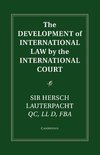 The Development of International Law by the International Court