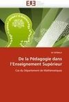 De la Pédagogie dans l'Enseignement Supérieur