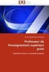 Professeur de l'enseignement supérieur privé