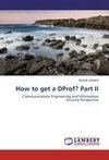 How to get a DProf? Part II