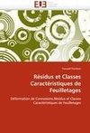 Résidus et Classes Caractéristiques de Feuilletages