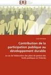 Contribution de la participation publique au développement durable